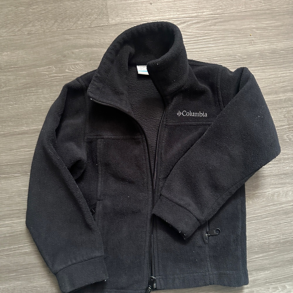 Columbia Charcoal Fleece Jacket